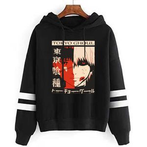 Kaneki Ken Hoodie Tokyo Ghoul Moletom Tops UNISEX Y0803 Y0804