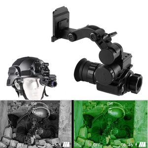 Digitales Nachtsichtgerät, Monokular mit Helmhalterung, HD-Infrarot-Visionsbrille, Zielfernrohre für die Jagd, Waldbeobachtung