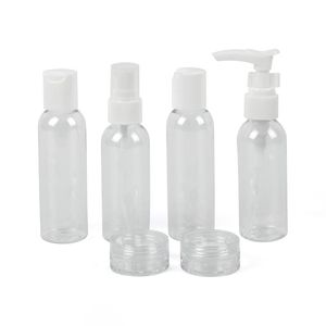 Bouteilles de rangement Jars 6 ensembles charme de haute qualité portable de voyage Cosmetics Bottle Transparent Bootling Bathroom Organizer