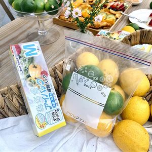 Household Keeping Packaging Sealed Food Bag Plastic Fresh Self Sealing Thickened Refrigerator Storage and Freezing Special
