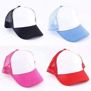 Bonés de beisebol em branco Customized Sublimação Blanks Hat Snapback Sunscreen Presentes para atividades de negócios Chapéus RRB5716
