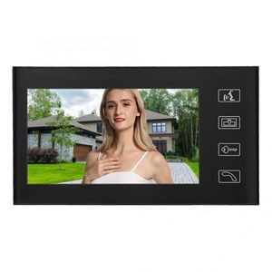 Altro hardware per porte 3 appartamenti Videocitofono cablato da 7 pollici Sistema di campanello Monitor Telecamera IR Sensore di movimento campanello intelligente