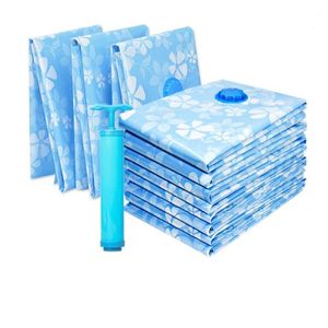 Wholesale vacuum bags for blankets resale online - Storage Bags Thickened Vacuum Bag Cloth Compressed With Hand Pump Reusable Packaging For Blanket Clothes Quilt Organizer
