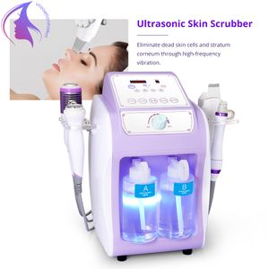 6 in 1 Oxygen Jet Facial Ultrasonic Skin Care Lifting Anti-aging Wrinkle Removal Beauty Machine