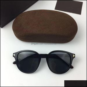 Aessories Tom 752 Top Occhiali da sole originali di alta qualità firmati per uomo Famosi occhiali da vista classici alla moda retrò di lusso di marca Fashion Desig