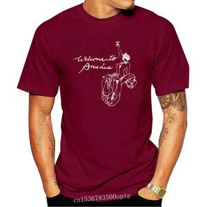 Herren T-Shirts Libertines Welcome To Arcadia Brown T-Shirt Babyhambles Pete Doherty