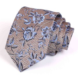 Men's Luxury Jacquard Brand 75CM s For Men Business Suit Work Neck Tie Male Fashion Formal Necktie With Gift Box