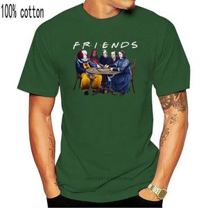 Gifts For Friends venda por atacado-Homens camisetas Amigos de Stephen rei Halloween engraçado Preto camiseta presente para menwomen Hip Hop Tee