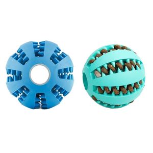 Dog Puzzle Teething Toys Ball Nontoxic Durable Dog IQ Chew Toy for Puppy Small Large Dogs Teeth Cleaning Chewing Playing Treat Dispensing 5cm Wholesale H02