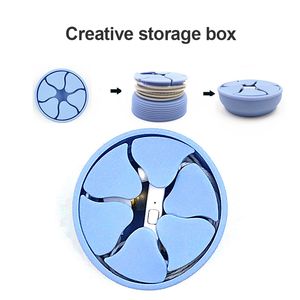 Намные намотчики для наушников силиконовый мини -хранение контейнер для хранения контейнера для хранения