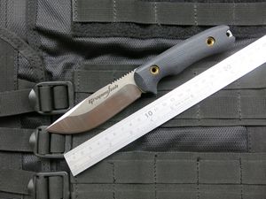 Grapesfisfish Оригинальный дизайн Кемпинг Охотничьи Ножи MPS Стиль D2 Blade G10 Ручка EDC Тактический Открытый Спортивный Спортивный Борьба с бою ADC Фиксированный Нож