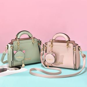 HBPかわいいハンドバッグプロセストートベッグバッグ女性財布ファッションハンドバッグ財布プーラザーショルダーバッグ