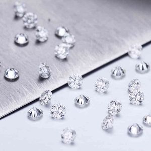 20pcs/pack Loose 2.3mm round brilliant cut DEF VS Lab Diamond HPHT CVD for Jewelry Making