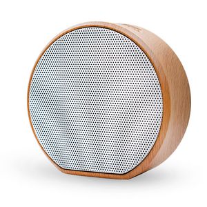 A60 Wood Portable Bluetooth Speaker Wireless Subwoofer MP3 Player FM Radio Audio TF Card USB Play Handsfree Calling Outdoor Wooden