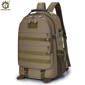 Bolsas ao ar livre 50l de grande capacidade Exército Tactical Backpack Assault Camping Caminhando Hunting Trekking