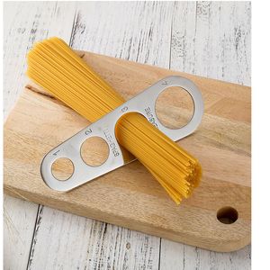 Ferramentas de medição de espaguete de aço inoxidável quatro porções medidor para massas fabricante de macarrão cozinha cozinhar gadgets