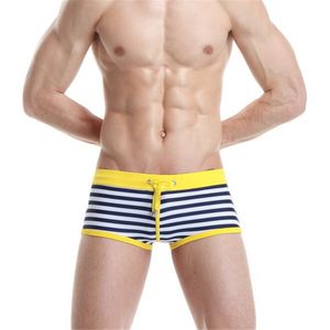 Pantaloncini sexy da uomo, pantaloncini da spiaggia alti e grandi da uomo, short da tavola scozzese per uomo X0316