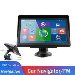 Cars Navigator GPS Navigation med gratis kartor Pekskärm 8GB ROM Support FM Radio MP3 MP4 Extend 32 GB Car Navigator