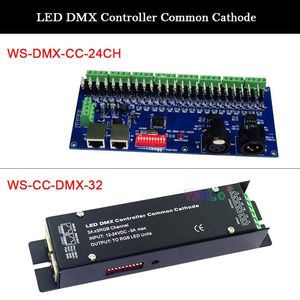 Controllers DC V V High Frequency DMX RGB styrenhet CH Kanal Vanlig katod DMX512 Avkodare för belysning LED remsa lampa lampa