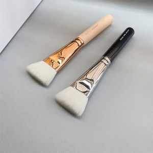 Luxe Face 페인트 메이크업 브러쉬 109 - 블랙 / 로즈 황금 조각 혼합 컨투어 원활한 재단 크림 뷰티 화장품 도구