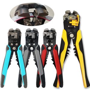 Crimper Cable Cutter Automatic Wire Stripper Multifunktionella Stripp Tools Crimping Twiers Terminal 0.5-6.0mm Verktygssats 211110