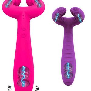 Nxy Sex Vibrators G Spot Rabbit Vibrator Игрушки для Женщины 3 Motors Dildo Shop Взрослые CLITORIS VAGINA Penis Стимулятор Massager 1227