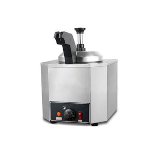 220v Stainless steel Chocolate sauce warmer Hot Cheese Soy Sauce Filling Spread Machine Filling Machine hand press Butter Sauce