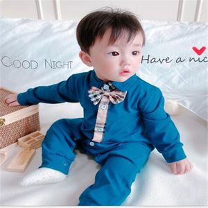 Baumwolle Neugeborenen Baby Strampler infant bowknot body Toddle einteilige onesies Overalls kinder Kleidung