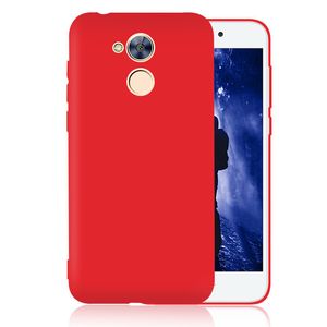 Mjuk Silikon Matte Mobiltelefon Väskor till Huawei P9 P10 P8 Lite 2017 Plus Honor 9 8 Lite 7x 6a 6c 6x Nova 2 Plus Cover Coque