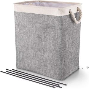 NewLaundry Basket Fällbara Bins Korgar Smutsiga Kläder Bucket Kids Leksaker Barrel Lagringspassar Hushållsgivande arrangör EWE5994