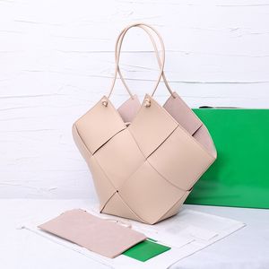 Genuine leather fashion woven Tote bag Handbags Womens Designers Composite Tote Clutch Purse High quality Crossbody Shoulder Bags