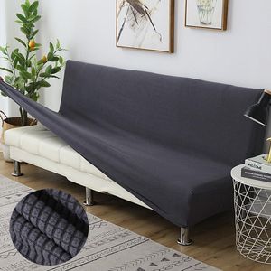 Cadeira cobre sofá sem braço tampa polar velo sem braço impresso estiramento slipcover mobiliário de decoração de móveis