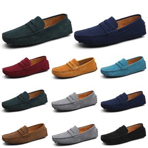 high quality non-brand men casual shoes Espadrilles triple black white brown wine red navy khaki mens sneakers outdoor jogging walking 39-47