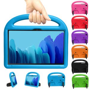 Kids Safe Eva Case for Samsung Galaxy Tab A7 10.4 '' مقبض حامل غطاء SM-T500 SM-T505 10.4 بوصة لوحي قذيفة واقية