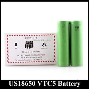 Заряд Аккумулятора 18650 оптовых-Высочайшее качество US18650 VTC4 VTC5 VTC6 литиевая батарея батарея клон мАч В быстрая зарядка длительной сухой активный батареи40 A25