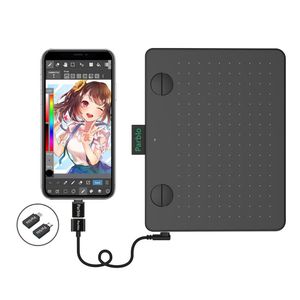 Parblo A640 V2 Portable Graphics Professionell Signatur USB-teckningstabell 8192 Tryck Battery-Pen Nybörjare