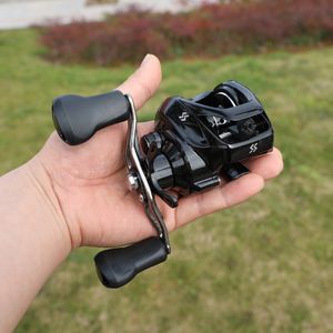 Baitcasting Reel 12 + 1BBの鯉釣りギアホイール7.2：1左/右ハンドベースベイト餌塩水