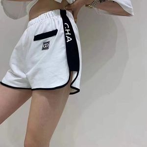 2021 Zomer Mode Sport Women's Shorts Hot Broek High-End Luxe Katoen CC Hoogwaardige Casual