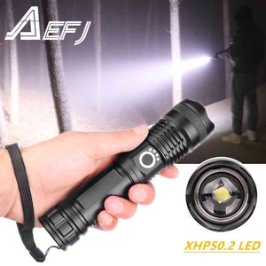 Wholesale best flashlight for camping for sale - Group buy Dropshipping Powerful xhp50 most flashlight Modes usb Zoom LED torch xhp50 or battery Best Camping Outdoor
