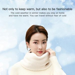 Winter Scarf For Women With Ear Protection Neck Ladies Neckerchief Plus Teddy Velvet Riding Equipment Cycling Caps & Masks