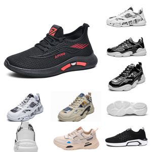 DK5P Platformy Mężczyźni Bieganie na Buty Hotsale Męskie Trenerzy White Triple Black Fajne Szare Outdoor Sports Sneakers Rozmiar 39-44 9