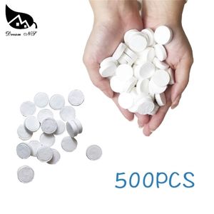 Toalheiro Dream NS Branco Comprimido S Coin Acampamento Churrasco Fitness Fitness Esporte Viagens Viagens Tabulhas de Papel Toalete para Home 500pcs 210728