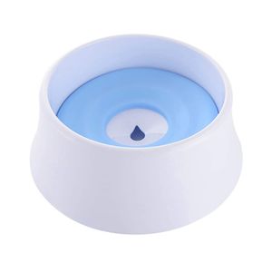 Dog Water Bowl No-Spill Pet Slow Feeder No-Slip Pet Dispenser Skålar Stor kapacitet