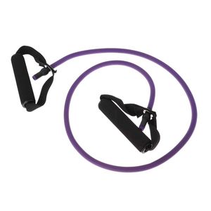 2 pcs Tubos de fitness elásticos exercício cordas yoga corda borracha exercício resistência faixas de exercício bandas com porta âncora H1025