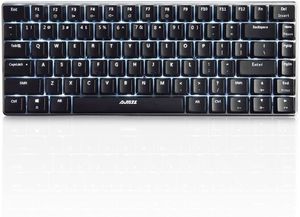 Mechanical Keyboard Blue Black Switch 82-Keys Backlit Computer Gaming KeyboardBacklight Game Accessories Keyboards