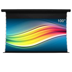 100 inch projection screen white Cinema Screen Sound Weave perforate Acoustically Transparent for home theatre system