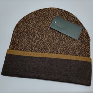 Brand 24ss dzianinowa czapka czapka designerska czapki czaszki dla mężczyzny litera druk kobieta zima czapki 4 kolor najwyższej jakości