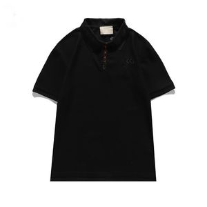 Designer Shirts Mężczyźni Luksusowy Odzież Polo Casual T Shirt Wąż Pszczoła List Druku Haft Moda High Street Poloshirt Mens Polos Edth