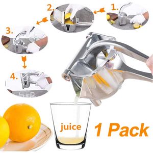 Stainless Steel Manual Juicer Handheld Fruit Squeezer Kitchen Juice Extractor Ware DIY 210628