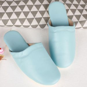 Slipare läderkvinnor s non slip skor bekväma japanska stil sandaler pvc gummisulan par andas